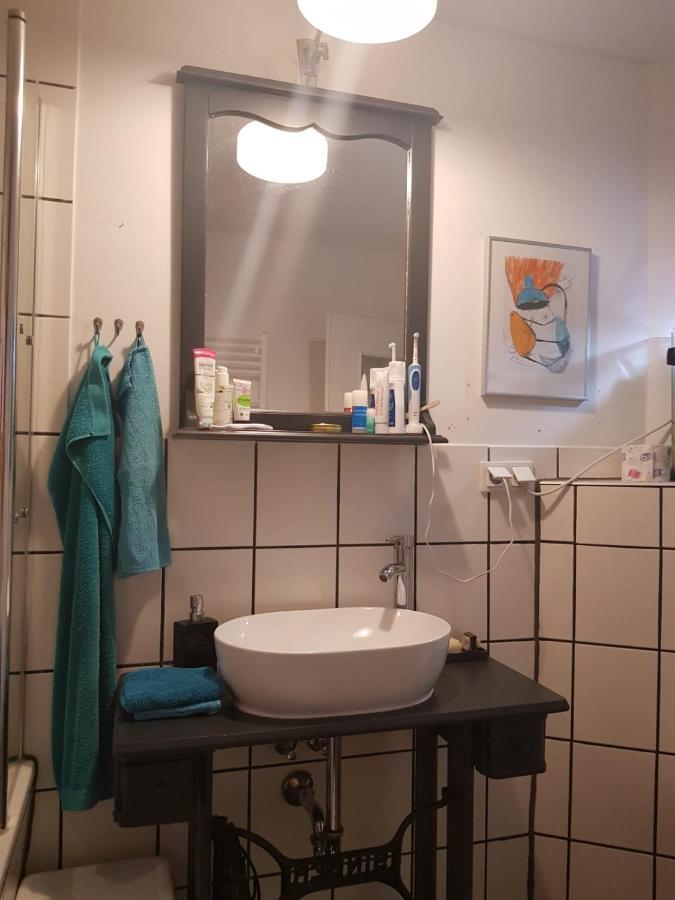 Aeltestes Haus In Quentel - Ferienwohnung 2 Mit Dachterrasse Lichtenau Eksteriør bilde