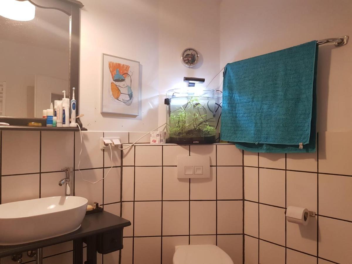 Aeltestes Haus In Quentel - Ferienwohnung 2 Mit Dachterrasse Lichtenau Eksteriør bilde