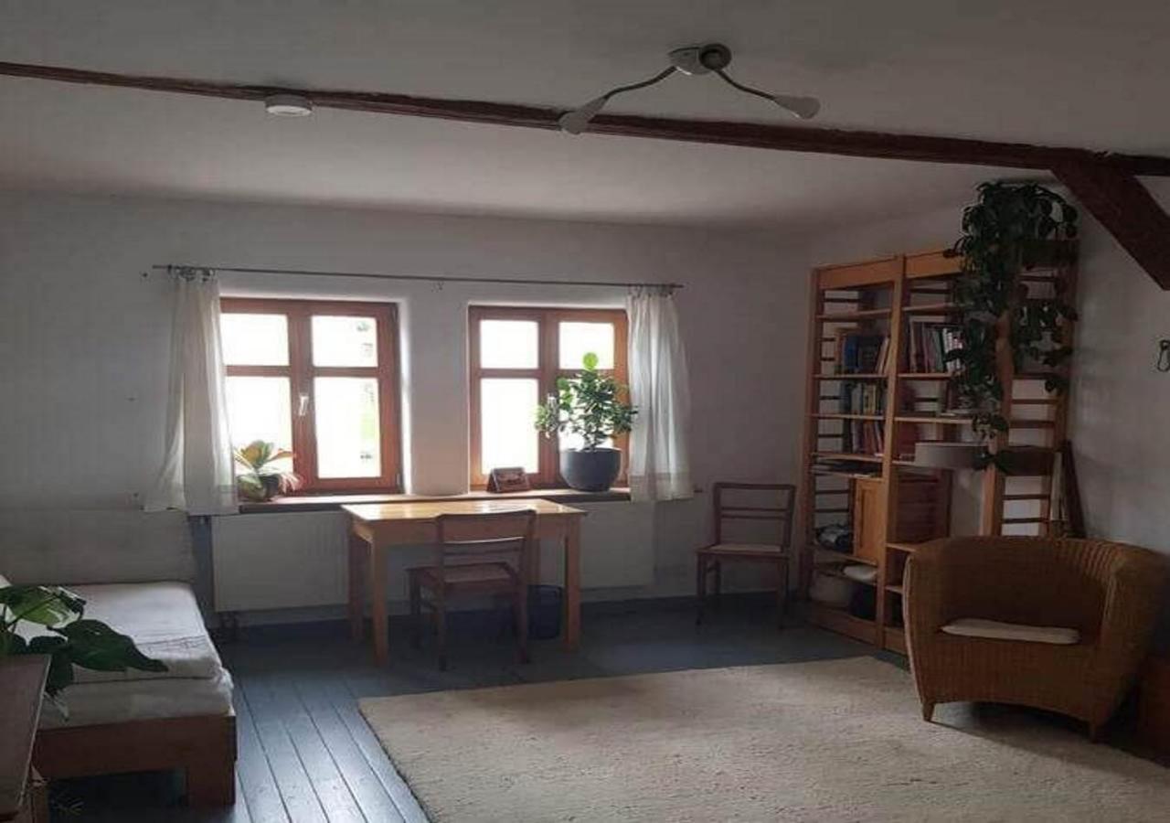 Aeltestes Haus In Quentel - Ferienwohnung 2 Mit Dachterrasse Lichtenau Eksteriør bilde